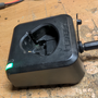 hardware_adding_a_power_jack_to_a_battery_powered_dremel_charger_base_plugged_in.png