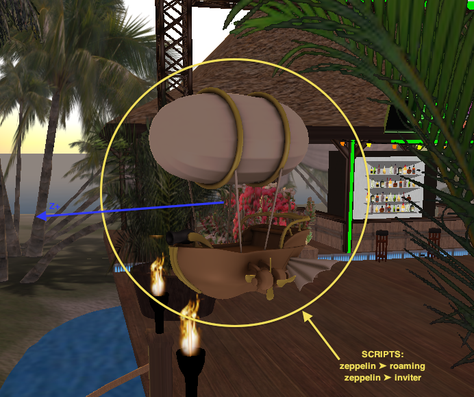 Roaming primitive using an abbreviated version of [[secondlife:wanderer]].
