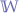 $\mathbb{W}$