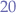 $20%$