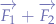 $\overrightarrow{F_{1}}+\overrightarrow{F_{2}}$