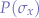 $P(\sigma_{x})$