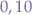 $\[0,10\]$